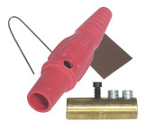 Large Cam-Lock Female Red
