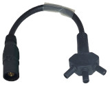 Marinco Reducing Cam-Lok 3way Black